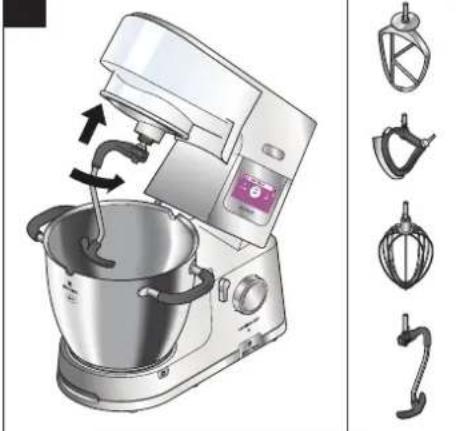 KENWOOD Cooking Chef XL KCL95 - Vigtigt - 1