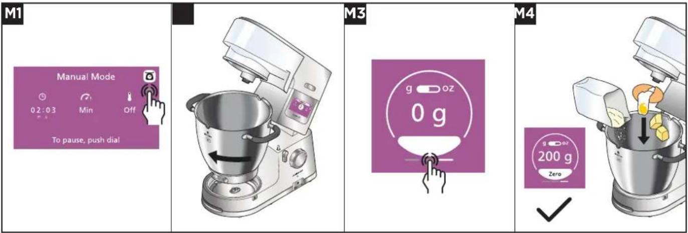 KENWOOD Cooking Chef XL KCL95 - Bruksdiagram og brukerinstruksjoner - 1