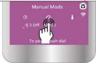Manual Mode :0 3 Off No2 To pay push dial