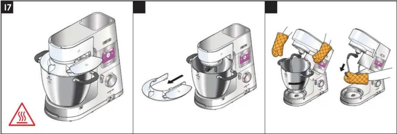 KENWOOD Cooking Chef XL KCL95 - Usage Diagrams and Usage Instructions - 9