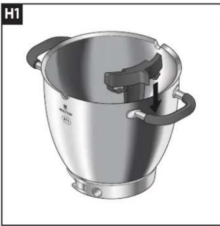 KENWOOD Cooking Chef XL KCL95 - Användningsdiagram och bruksanvisning - 1