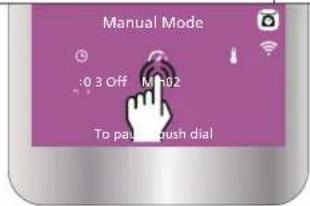 Manual Mode :0 3 Off MRd2 To pay push dial