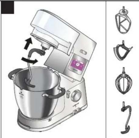 KENWOOD Cooking Chef XL KCL95 - Belangrijk - 1