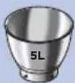 KENWOOD Chef Titanium Patissier XL KWL90 - Mode manual (sense escalfament) - Taula d'usos i receptes - 3