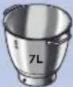 KENWOOD Chef Titanium Patissier XL KWL90 - Tryb ręczny (poza podgrzewaniem) - tabela zaleceń i przepisy - 46