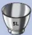 KENWOOD Chef Titanium Patissier XL KWL90 - Modalità manuale (senza riscaldamento) - Tabella di utilizzo e ricette - 20