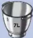 KENWOOD Chef Titanium Patissier XL KWL90 - Ruční provoz (bez ohřevu) - tabulka doporučeného nastavení a recepty - 4
