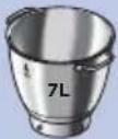 KENWOOD Chef Titanium Patissier XL KWL90 - Modalità manuale (senza riscaldamento) - Tabella di utilizzo e ricette - 7