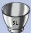 KENWOOD Chef Titanium Patissier XL KWL90 - Modo manual (sin calentamiento) - Tabla de usos y recetas - 20