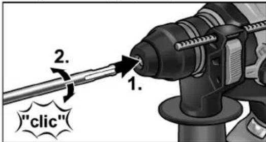 "click"