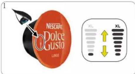 NESCAFE Dolce Gusto LUNGO XL XL XL