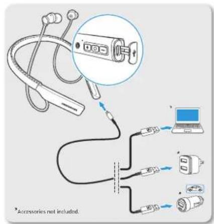 SENNHEISER Urbanite XL - Opladning af hovedtelefoner - 2