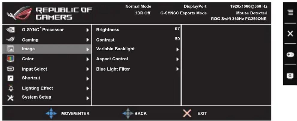 ASUS ROG Swift PG259QN - Image (Billede) - 1