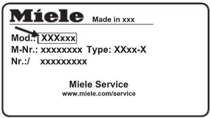 MIELE WWI 860 WCS - EPREL- database - 1