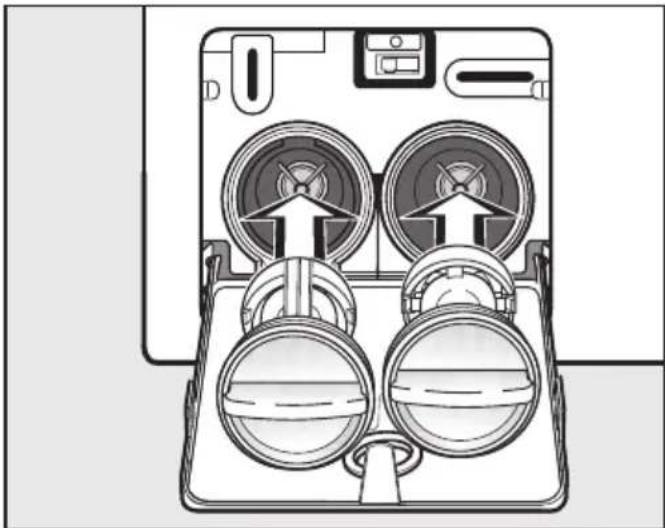 MIELE WWI 860 WCS - Filteret tømmes - 4