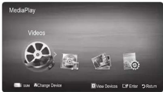 SAMSUNG LE19C450E1W - Media Play - 2