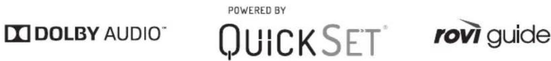 DOLBY AUDIO™ POWERED BY QUICKSET® rovi guide