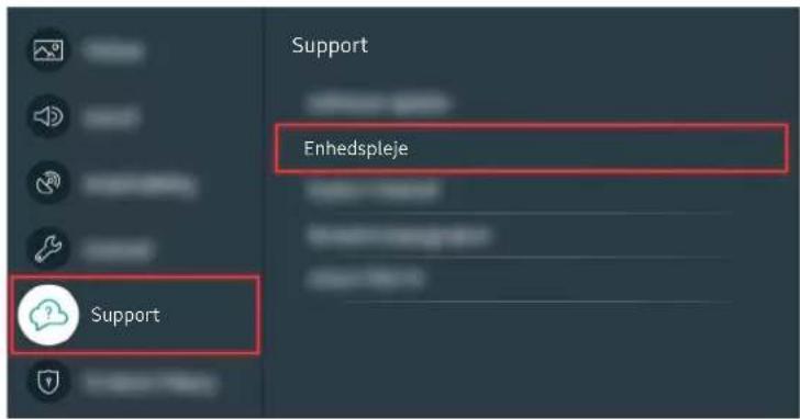 Support Enhedspleje Support