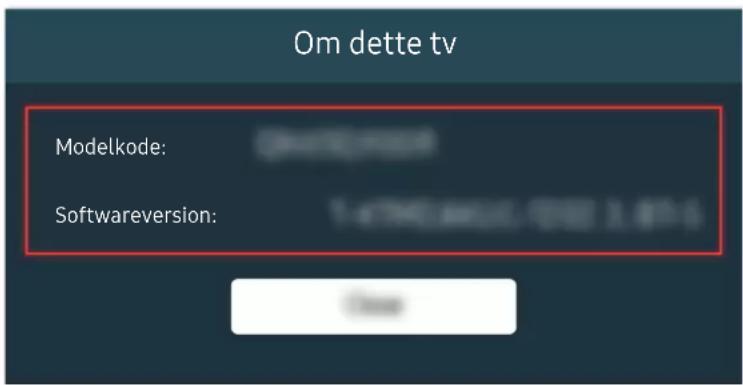 SAMSUNG QE50Q65TAU - Opdatering til den nyeste software til tv'et - 17