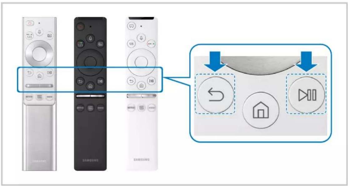 SAMSUNG QE50Q65TAU - Sådan slutter du din Samsung Smart-fjernbetjening til tv'et - 1