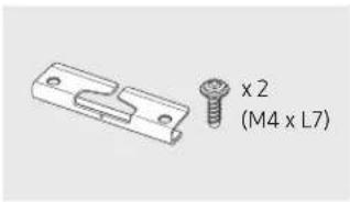 x 2 (M4 x L7)