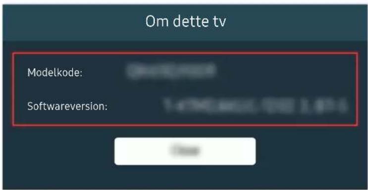 SAMSUNG QE65Q700TAT - Opdatering til den nyeste software til tv'et - 17