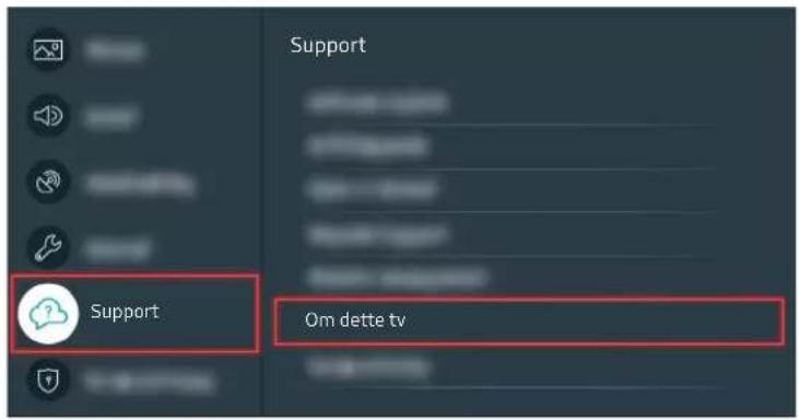 SAMSUNG QE65Q75TAT - Opdatering til den nyeste software til tv'et - 5