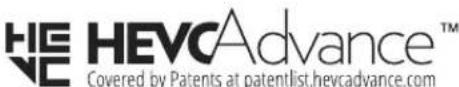 HEVCAvance™ Covered by Patents at patentlist.hevcadvance.com