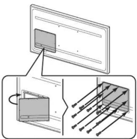 SAMSUNG QE65LST7TAU - Innan kablarna kan anslutas - 6