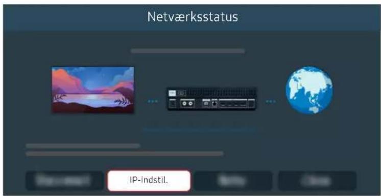 Netværksstatus IP-indstil,