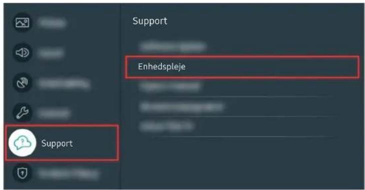 Support Enhedspleje Support