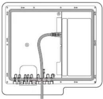 SAMSUNG QE75LST7TAU - Før kablerne tilsluttes - 4