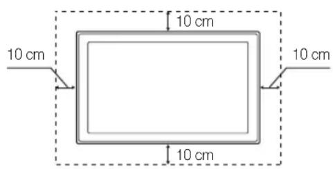 SAMSUNG LE22C350D1W - Sikring af installationspladsen - 2