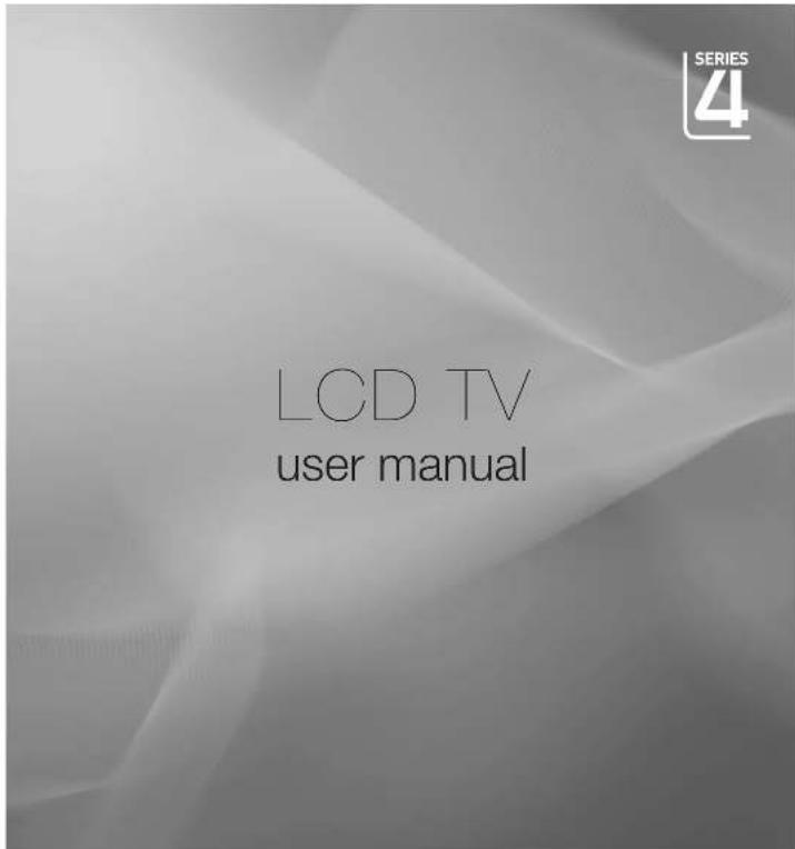 LCD TV user manual