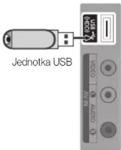 SAMSUNG LE32C450E1W - Připojení zařízení USB - 1