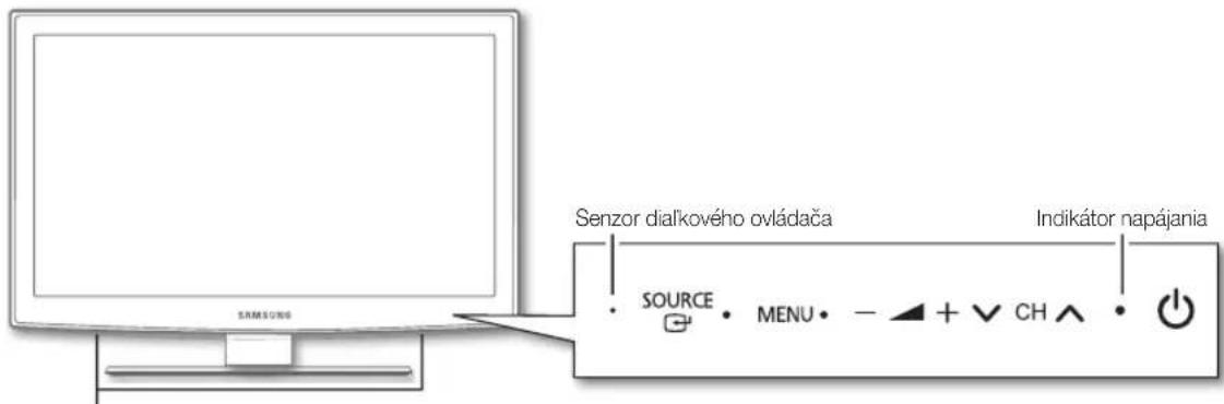 SAMSUNG LE32C450E1W - Pohl'ad na ovládací panel - 1