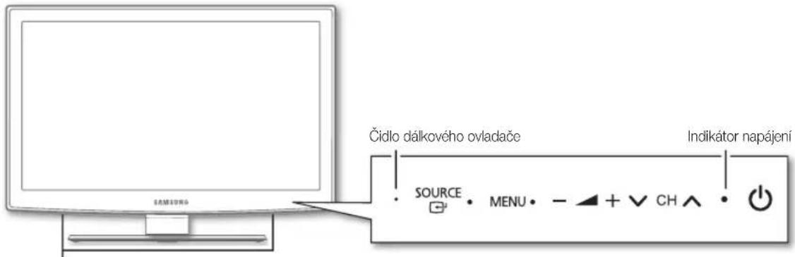 SAMSUNG LE32C450E1W - Seznámení s ovládacím panelem - 1