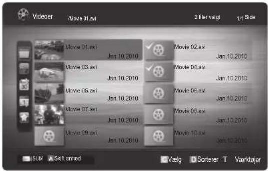 Videer Movie 01.avi Jan.10.2010 Movie 02.avi Jan.10.2010 Movie 03.avi Jan.10.2010 Movie 04.avi Jan.10.2010 Movie 05.avi Jan.10.2010 Movie 06.avi Jan.10.2010 Movie 07.avi Jan.10.2010 Movie 08.avi Jan.10.2010 Movie 09.avi Jan.10.2010 Movie 10.avi Jan.10.2010 SUM Skift.snhed Vælg Sorterer T Vaarktajar