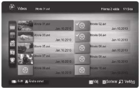 Videos Movie 01.avi Jan.10.2010 Movie 02.avi Jan.10.2010 Movie 03.avi Jan.10.2010 Movie 04.avi Jan.10.2010 Movie 05.avi Jan.10.2010 Movie 06.avi Jan.10.2010 Movie 07.avi Jan.10.2010 Movie 08.avi Jan.10.2010 Movie 09.avi Jan.10.2010 Movie 10.avi Jan.10.2010 Filema 2 vida 1/1 Sda SUM Andra erind Välj Sortierar Verktyg