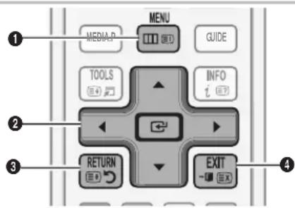 MENU MEDIA-R GUIDE TOOLS INFO RETURN EXIT 3