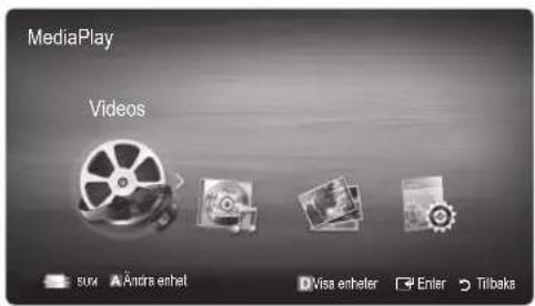 MediaPlay Videos SUM Adobe enhel Visa enheler Enter Tilbaka