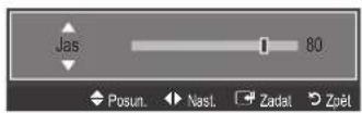 SAMSUNG LE19B450C4W - Nastaveni jasu na hodnotu 80 - 5