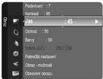 SAMSUNG LE19B450C4W - Nastaveni jasu na hodnotu 80 - 3