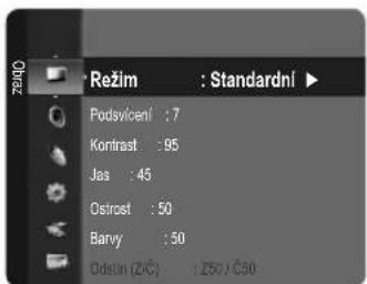 SAMSUNG LE19B450C4W - Nastaveni jasu na hodnotu 80 - 1
