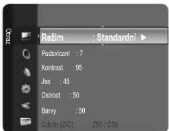 SAMSUNG LE19B450C4W - Nastaveni jasu na hodnotu 80 - 2