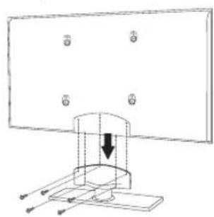 SAMSUNG PS50B850Y1W - Montáž podstavce (podle modelu) - 1