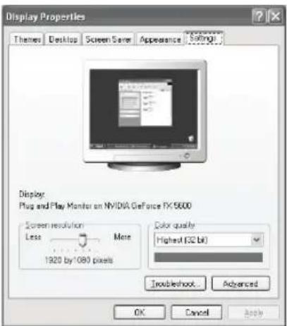 SAMSUNG PS50B850Y1W - Nastavení počitačového softwaru (na základě systému Windows XP) - 1