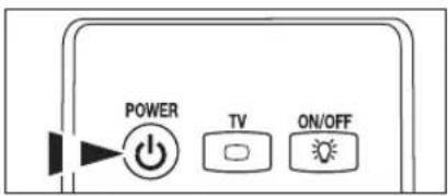 POWER TV ON/OFF