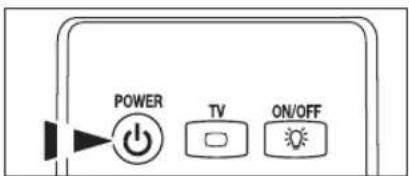 POWER TV ON/OFF