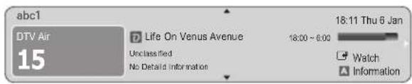 abc1 DTV Air 15 Life On Venus Avenue Unclassified No Detail Information 18:00 - 6:00 18:11 Thu 6 Jan Watch Information